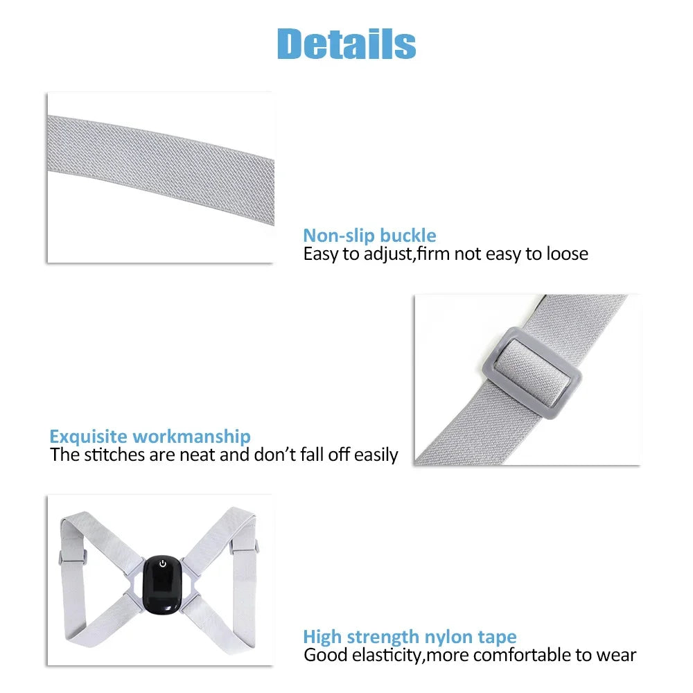 Smart Posture Corrector – Neck & Back Support