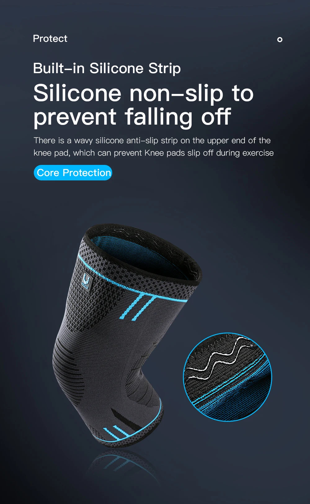 Cycling Protective Knee Pad – Sports Safety & Impact