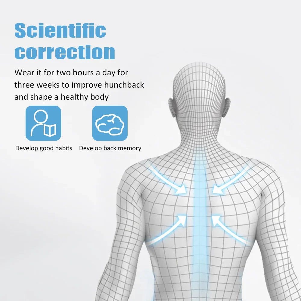 Smart Posture Corrector – Neck & Back Support