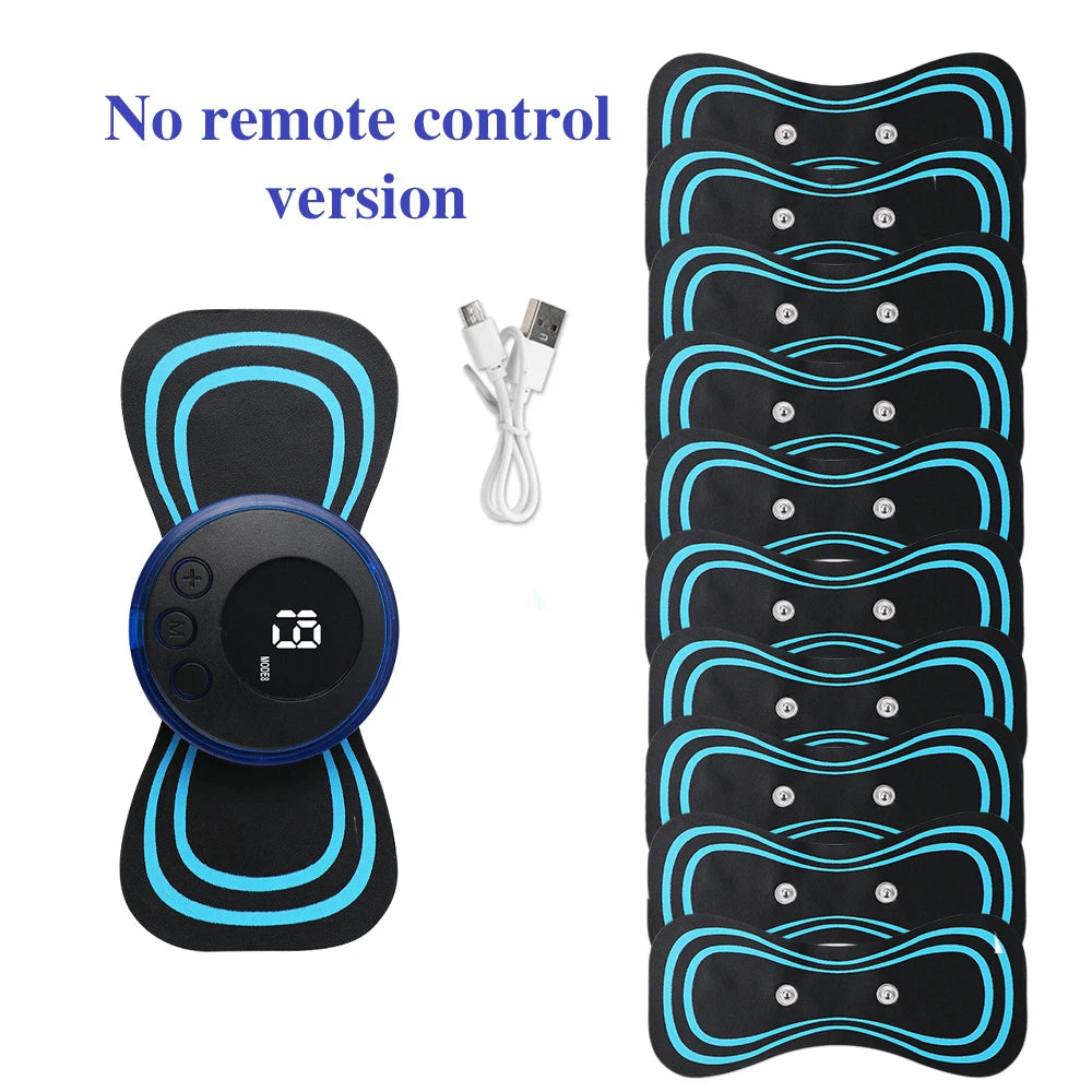 Mini Portable EMS Neck Massager – Electric Neck Stretcher for Cervical Muscle Relief & Shoulder Relaxation