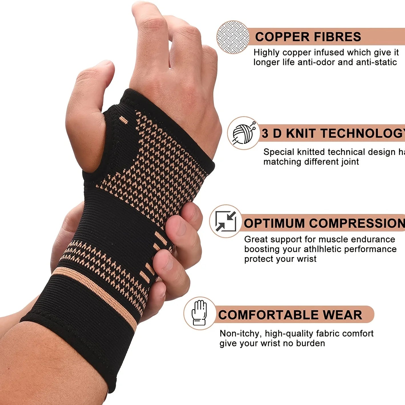 BXA Hand Brace – Anti-Fatigue Support