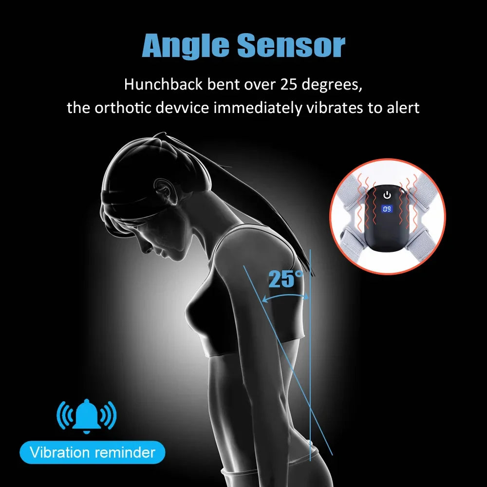 Smart Posture Corrector – Neck & Back Support